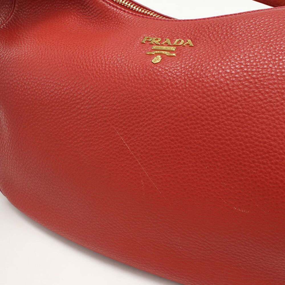 PRADA Red Shoulder Bag - Picture 7 of 8